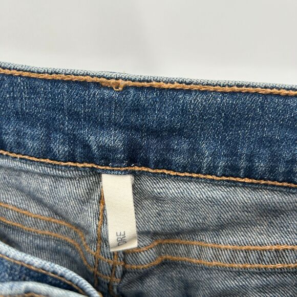 RAG & BONE *Flawed* Women's Dre Mid Rise Distressed Destroyed Slim Jeans Size 27 - Picture 8 of 9